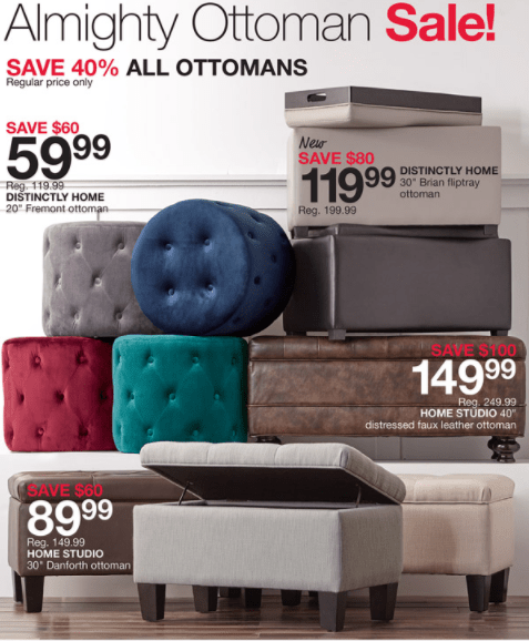 Almight Ottoman Sale