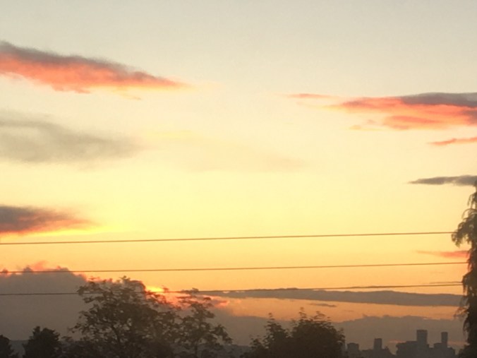 Sunset before Thanksgiving Dinner - Copy - Copy