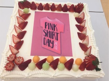 Pink Shirt Cake