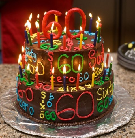 60th-Birthday-Cake